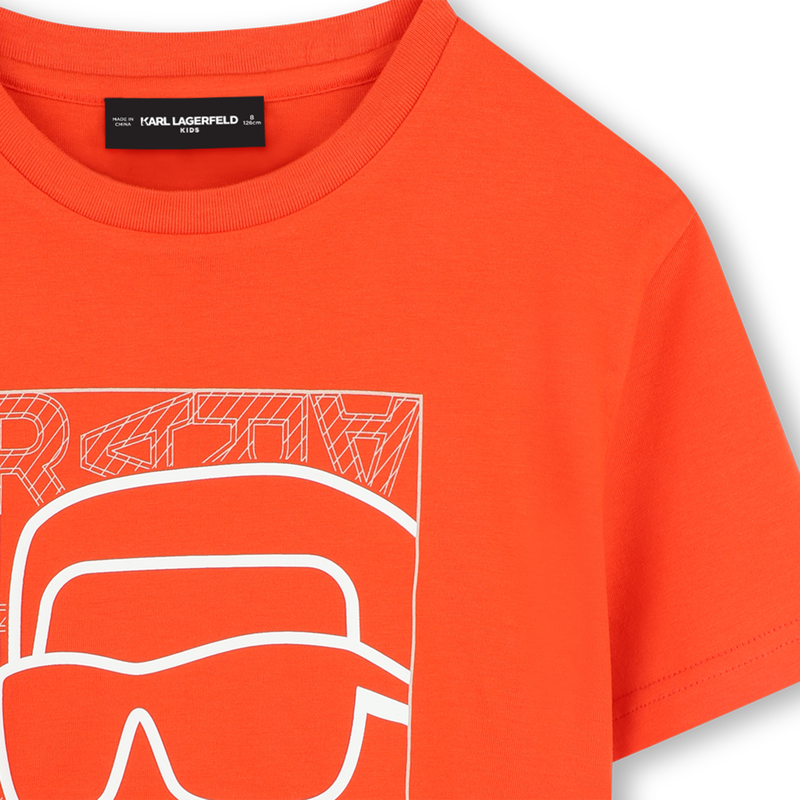T-Shirt mit Print KARL LAGERFELD KIDS 
                        BOY