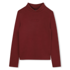 Lang&auml;rmeliges T-Shirt mit Stehkragen MICHAEL KORS 
                    GIRL