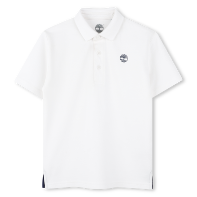 Einfarbiges Poloshirt mit Logo TIMBERLAND BOY