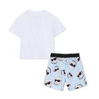 Set aus t-shirt und badeshorts KARL LAGERFELD KIDS 
                    BOY