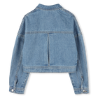 Gestreifte Jeansjacke HUGO 
                    GIRL