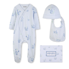 Pajama, hut und l&auml;tzchen set KENZO KIDS 
                    BOY