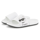 Pantoletten mit Relief-Druck KARL LAGERFELD KIDS 
                    GIRL