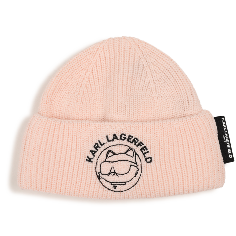 M&uuml;tze und Socken Set KARL LAGERFELD KIDS 
                        M&Auml;DCHEN