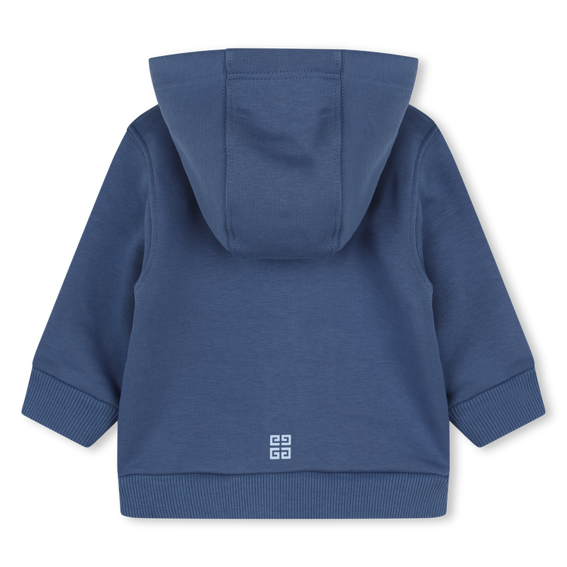 Kapuzen-Cardigan aus Molton GIVENCHY 
                        BOY