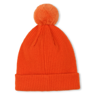 Fleece-Pompon-Strickm&uuml;tze TIMBERLAND 
                    BOY