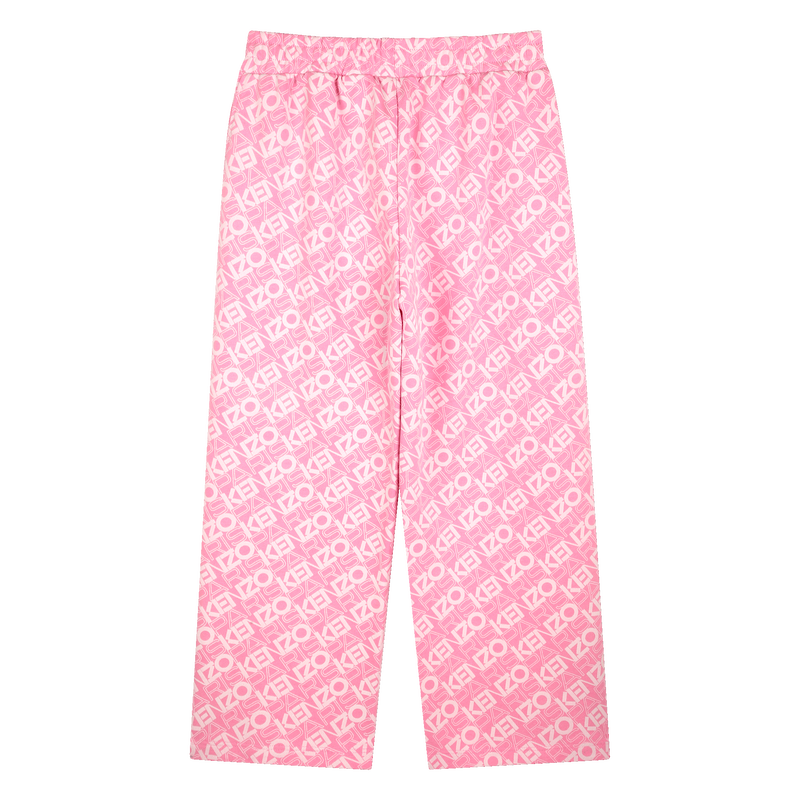Stoffhose mit Muster KENZO KIDS 
                        GIRL