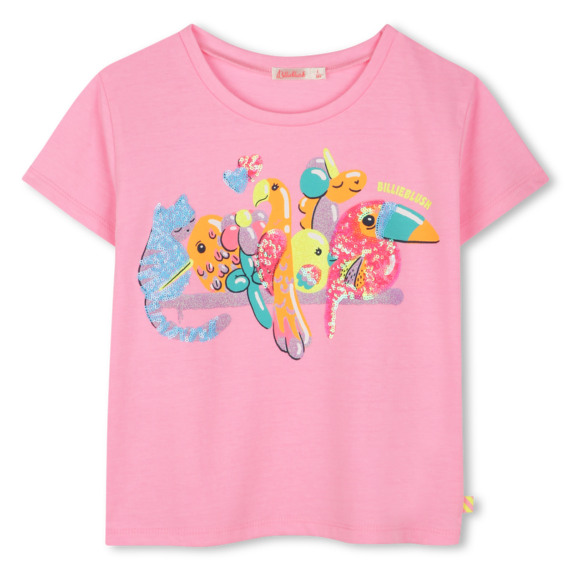 T-Shirt mit Druck &amp; Pailletten BILLIEBLUSH 
                        GIRL