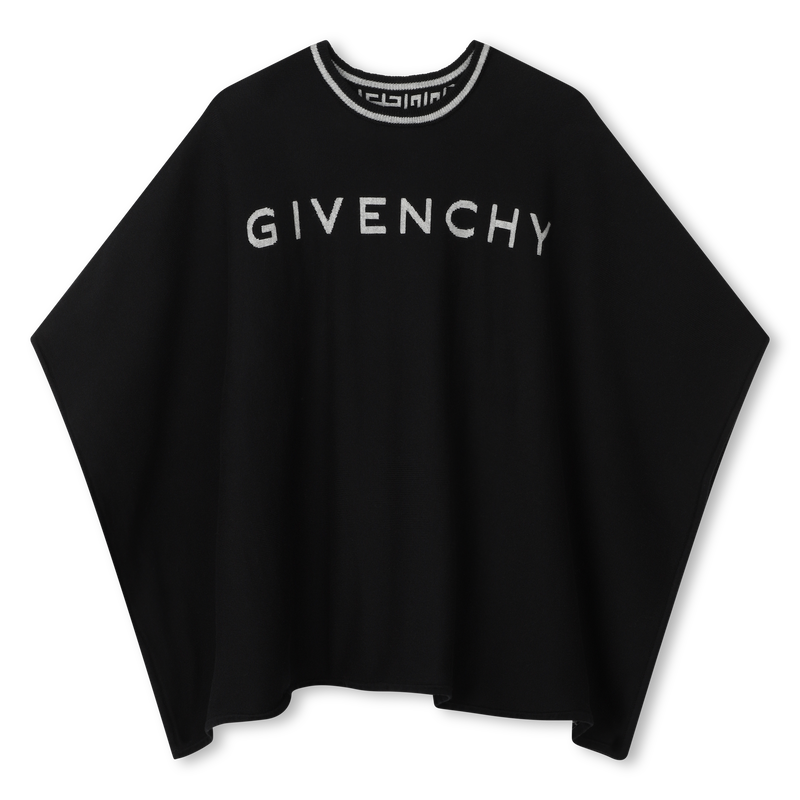 Baumwoll-Cape mit Kaschmir GIVENCHY 
                        GIRL