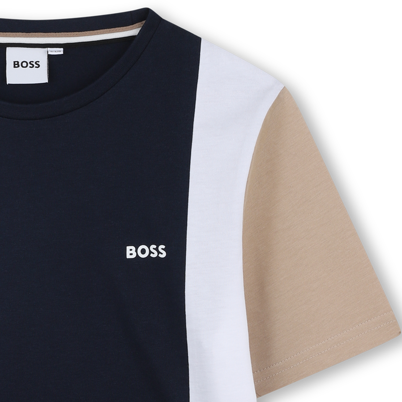 Buntes T-Shirt aus Baumwolle BOSS 
                        BOY