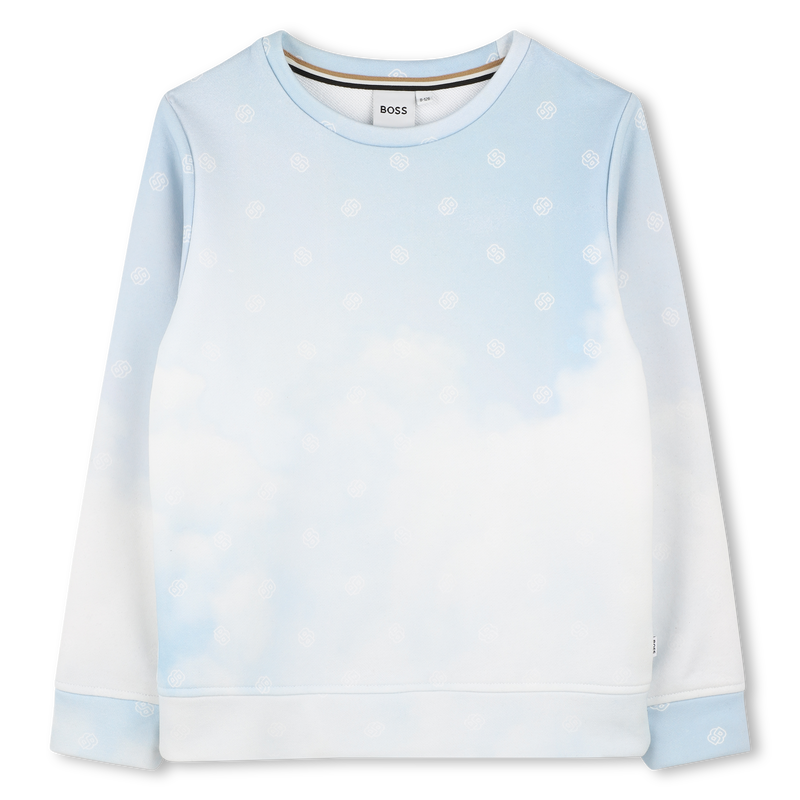 Sweatshirt mit Print BOSS 
                        JUNGE