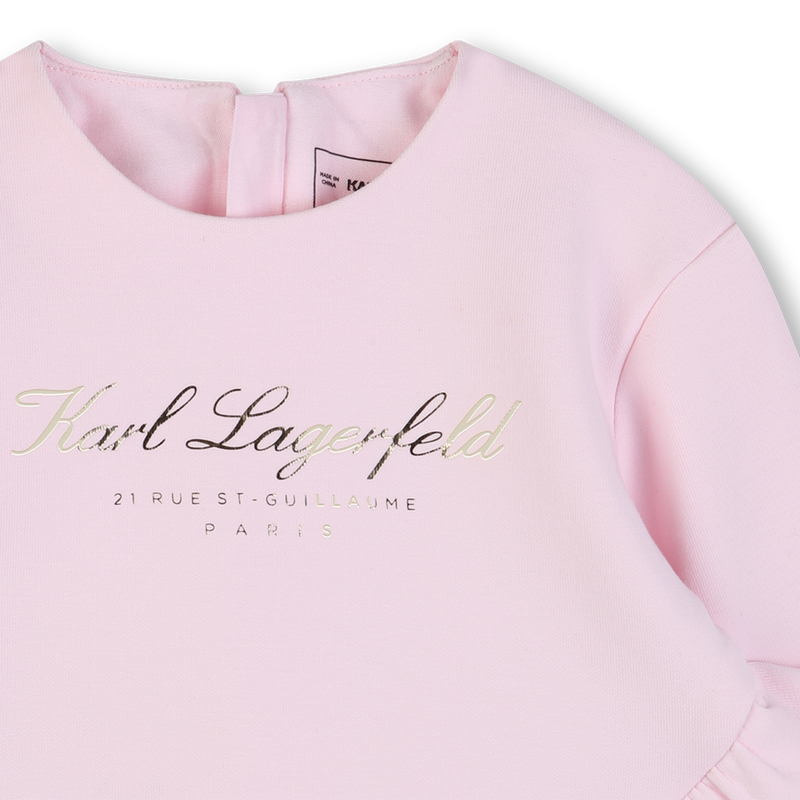 SET AUS SWEATSHIRT UND ROCK KARL LAGERFELD KIDS 
                        GIRL