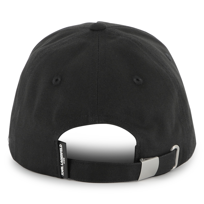 Verstellbares Baumwoll-Cap KARL LAGERFELD KIDS 
                        BOY