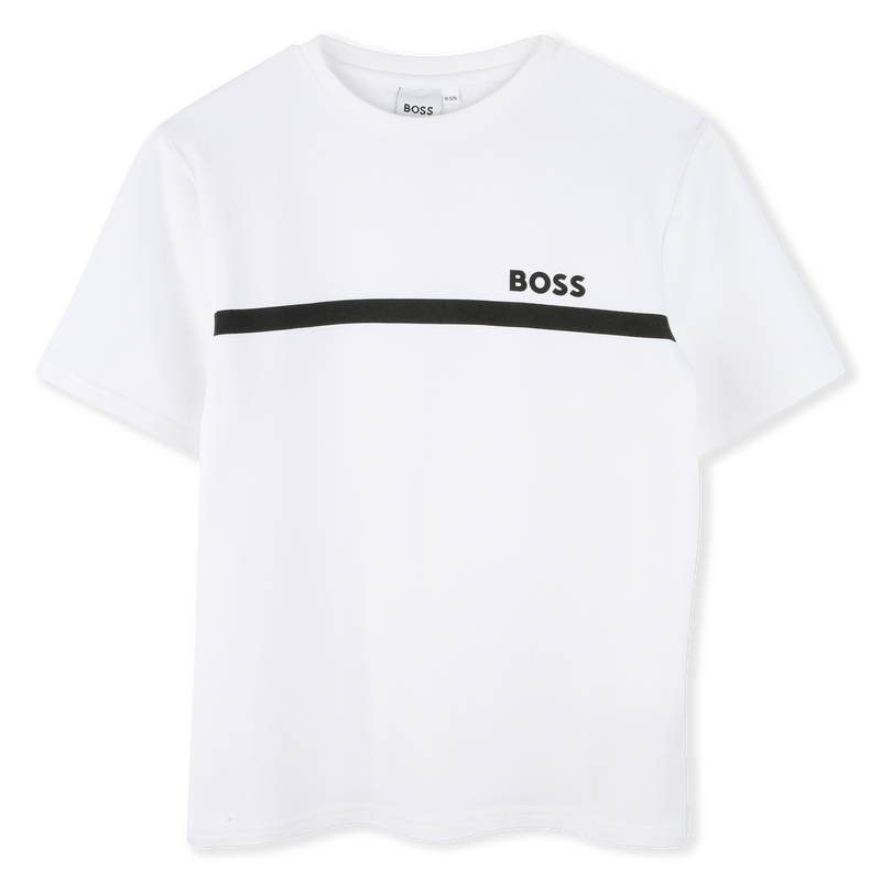 KURZ&Auml;RMELIGES T-SHIRT BOSS 
                        BOY