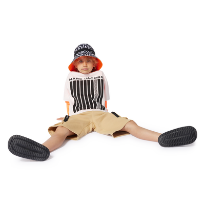 Zweifarbiges Baumwoll-T-Shirt MARC JACOBS BOY