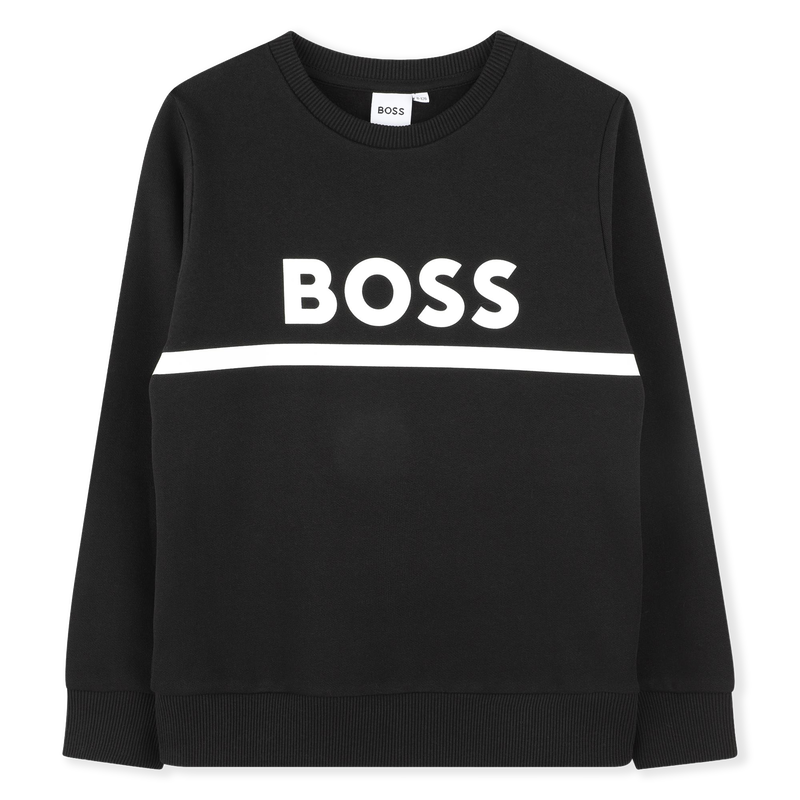 FLEECE-SWEATSHIRT BOSS 
                        BOY