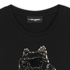Kurz&auml;rmeliges T-Shirt KARL LAGERFELD KIDS 
                    GIRL