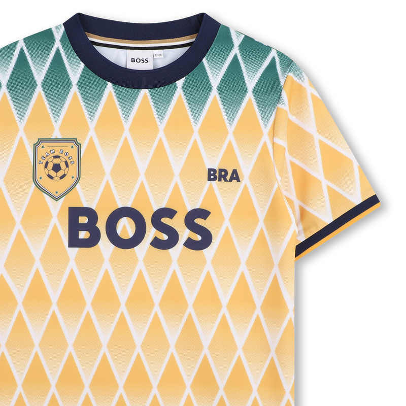 KURZ&Auml;RMELIGES T-SHIRT BOSS 
                        BOY