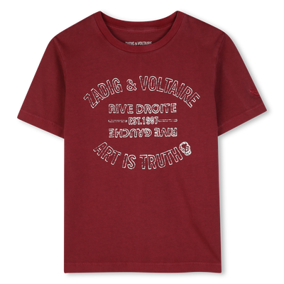 T-Shirt mit kurzen &Auml;rmeln ZADIG VOLTAIRE UNISEX
