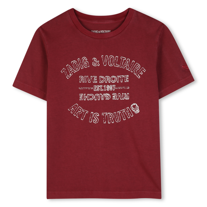 T-Shirt mit kurzen &Auml;rmeln ZADIG VOLTAIRE 
                        UNISEX