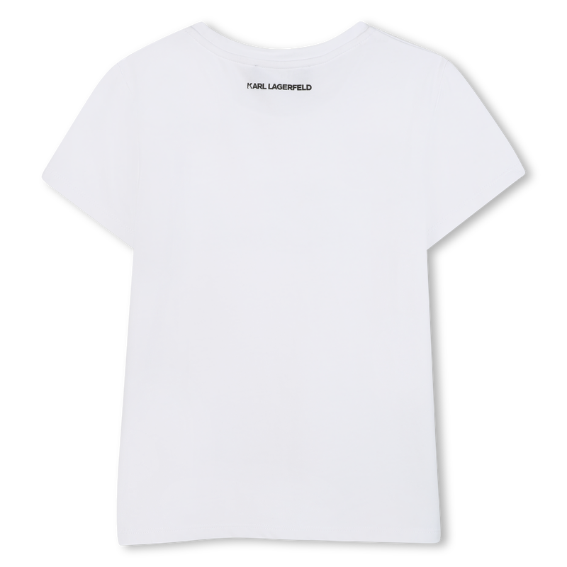 Kurzärmeliges T-Shirt KARL LAGERFELD KIDS 
                        GIRL