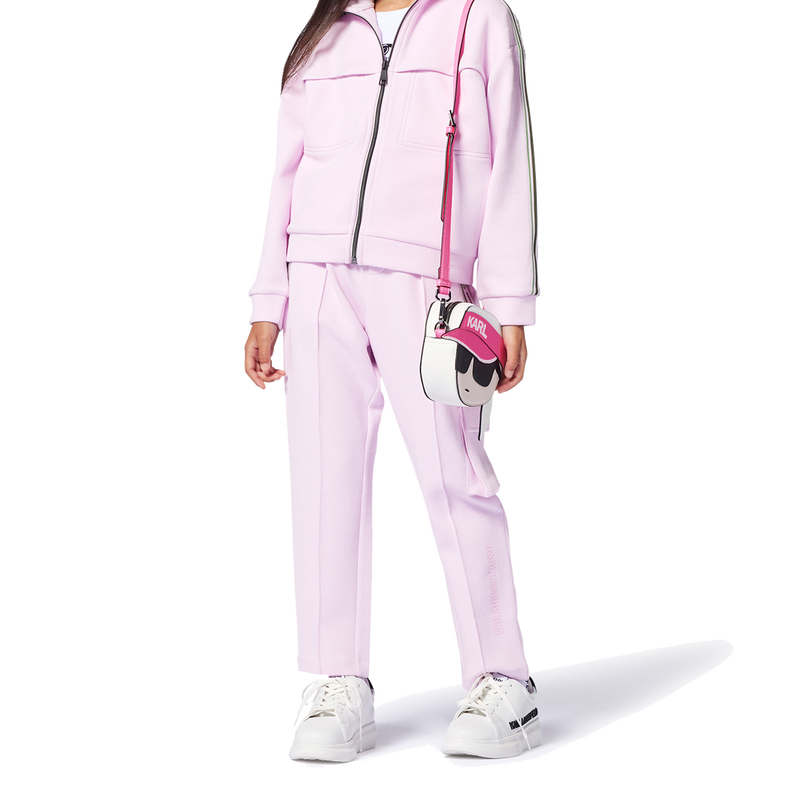 Verstellbare Tasche mit Zip KARL LAGERFELD KIDS 
                        GIRL