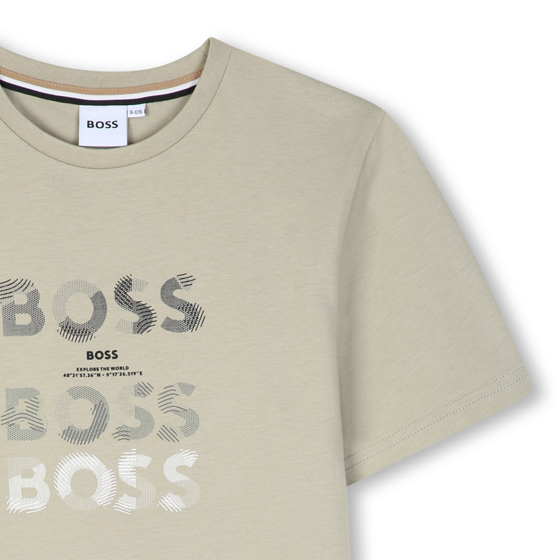 T-Shirt mit kurzen &Auml;rmeln BOSS 
                        BOY