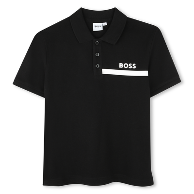 KURZ&Auml;RMELIGES POLOSHIRT BOSS BOY