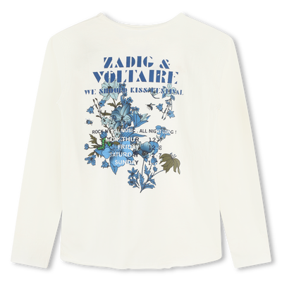 Langarm-T-Shirt ZADIG & VOLTAIRE GIRL