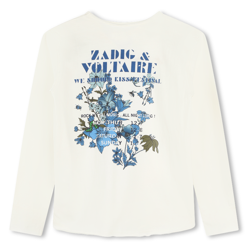 Langarm-T-Shirt ZADIG & VOLTAIRE 
                        GIRL