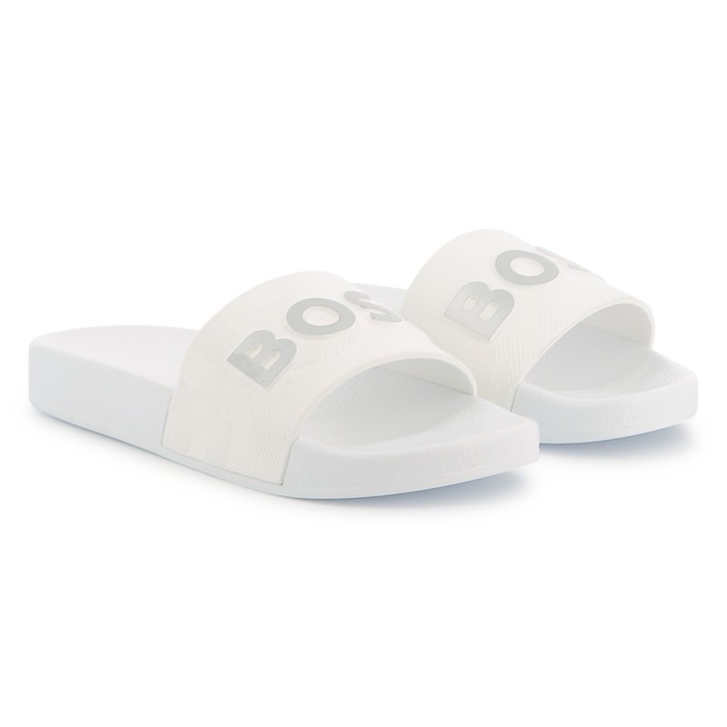 Badeschuhe mit Relieflogo BOSS 
                        BOY