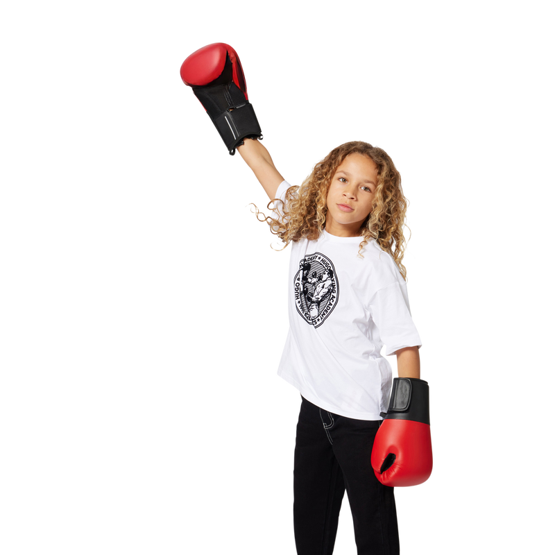 Wende-Daunenjacke mit Kapuze HUGO 
                        BOY