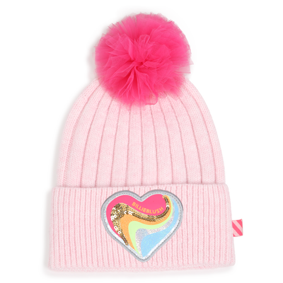 T&uuml;llm&uuml;tze mit Bommel BILLIEBLUSH GIRL