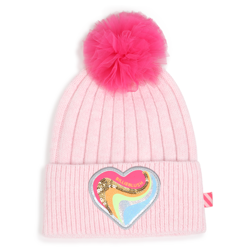 T&uuml;llm&uuml;tze mit Bommel BILLIEBLUSH 
                        GIRL
