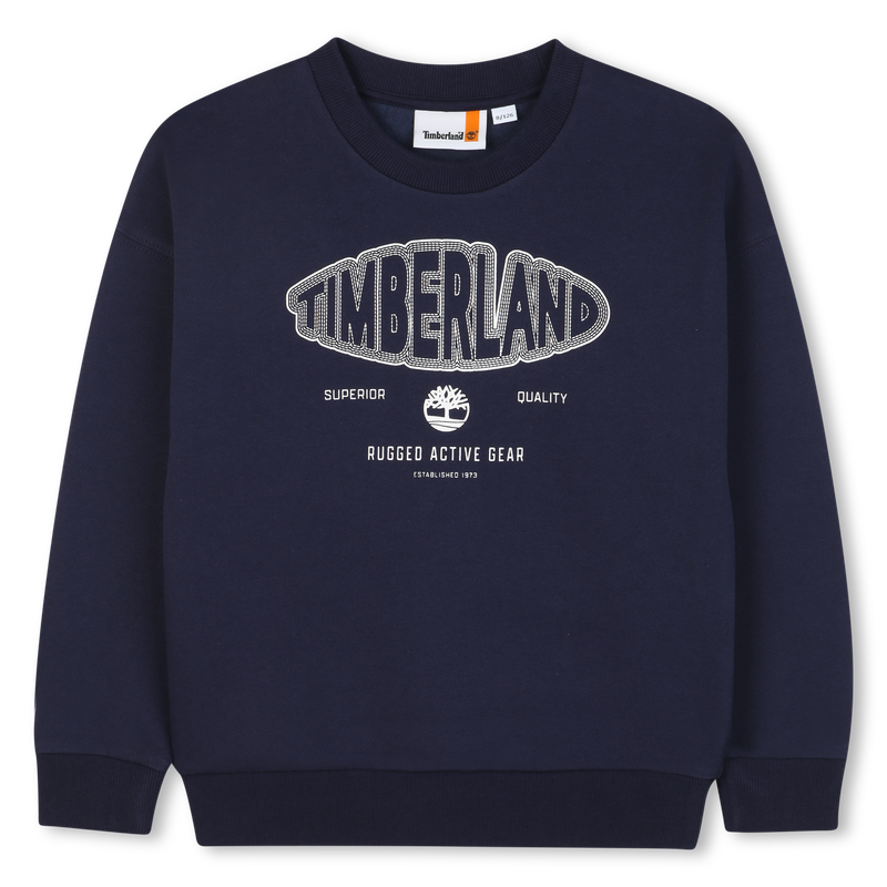 Sweatshirt aus geb&uuml;rstetem Fleece TIMBERLAND 
                        BOY
