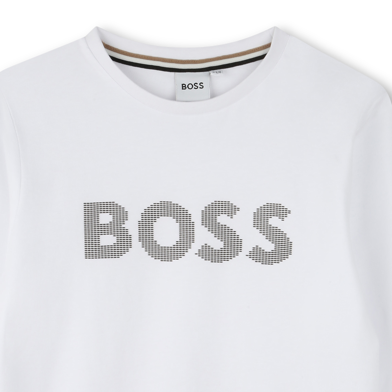 Langarm-T-Shirt BOSS 
                        BOY