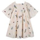 Poplin kleid KENZO KIDS 
                    GIRL