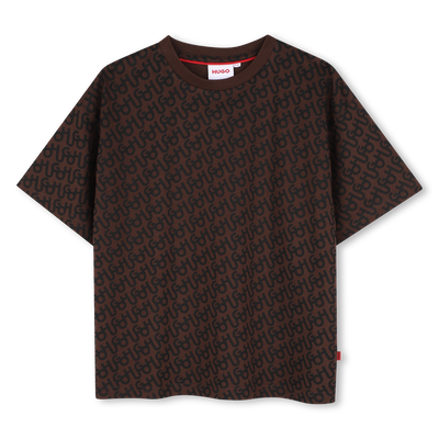 T-Shirt mit kurzen &Auml;rmeln HUGO BOY