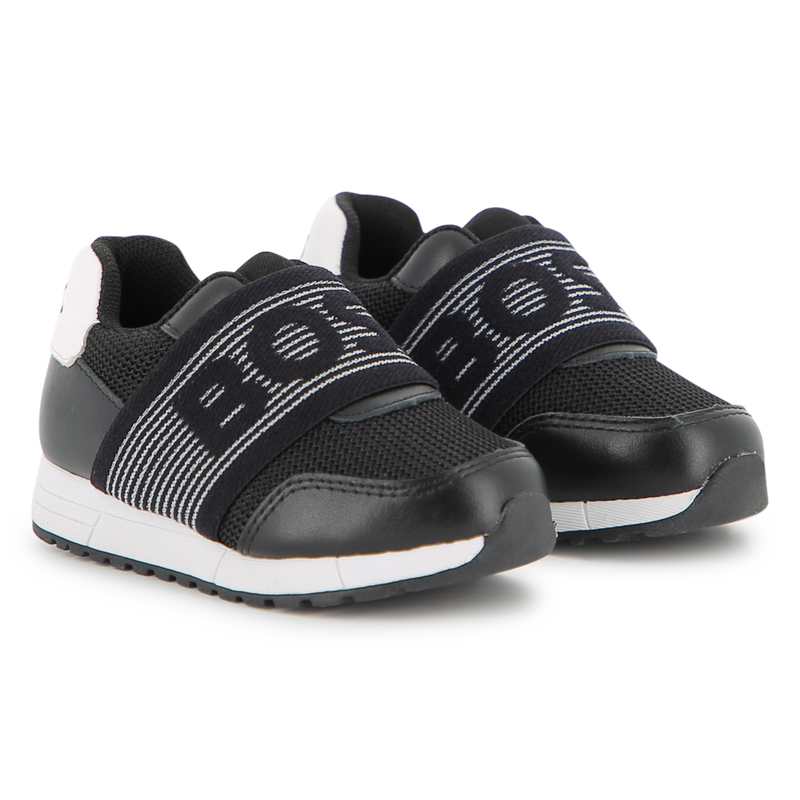 SNEAKERS AUS RINDSLEDER BOSS 
                        BOY