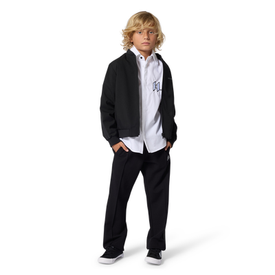 KAPUZENPULLOVER MIT REISSVERSCHLUSS KARL LAGERFELD KIDS BOY