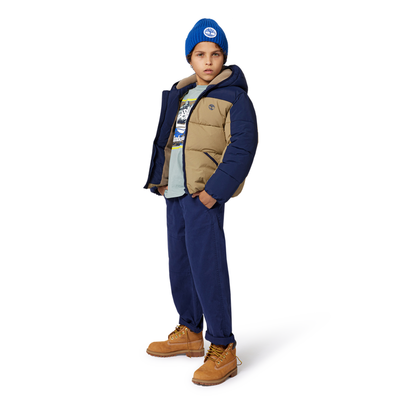 Gestrickte Mütze mit Logo TIMBERLAND 
                        BOY