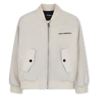 Bomber aus Stoff KARL LAGERFELD KIDS 
                    BOY