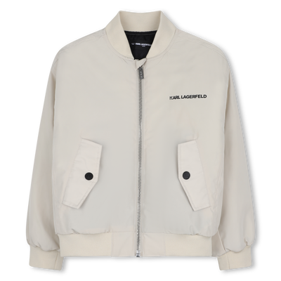 Bomber aus Stoff KARL LAGERFELD KIDS BOY