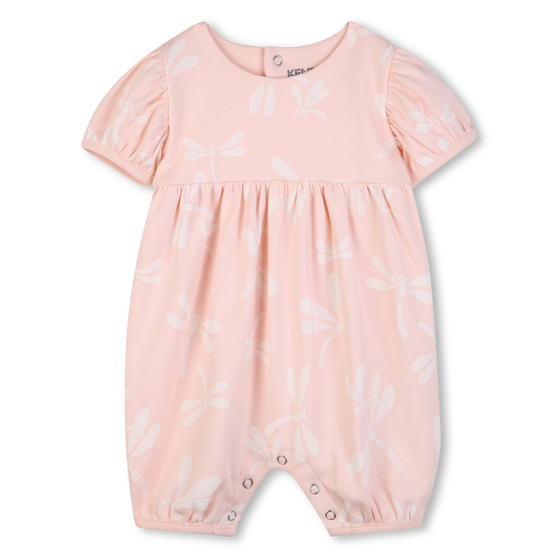SET AUS PLAYSUIT UND BUCKET HAT KENZO KIDS 
                        GIRL