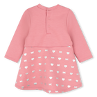 Lang&auml;rmeliges Kleid mit Nieten MICHAEL KORS 
                    GIRL