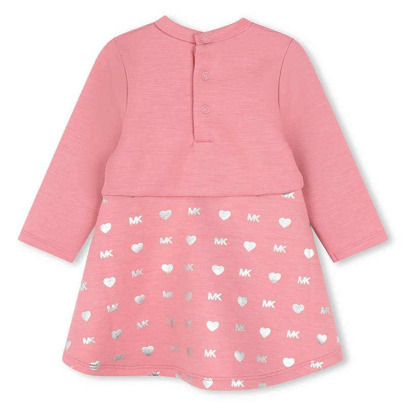 Lang&auml;rmeliges Kleid mit Nieten MICHAEL KORS 
                        GIRL