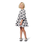 Lang&auml;rmeliges Kleid KENZO KIDS 
                    GIRL