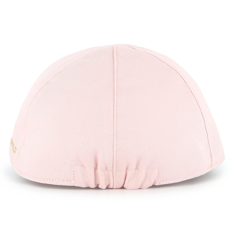 Wendbares Baumwoll-Cap KARL LAGERFELD KIDS 
                        GIRL