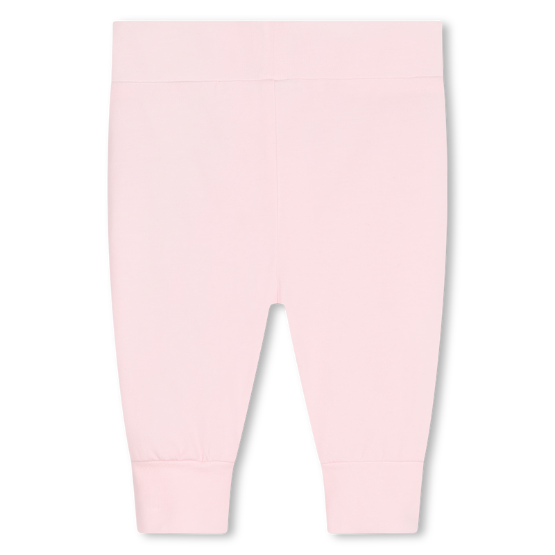 Einfarbige Leggings mit Logo BOSS 
                        GIRL