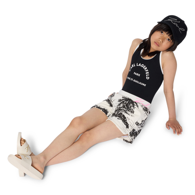 FLEECE-SHORTS KARL LAGERFELD KIDS GIRL